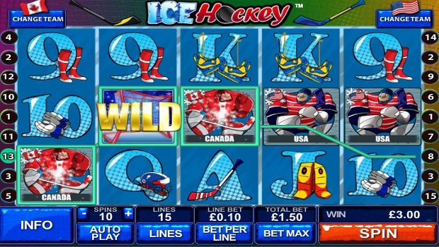 Ice Hockey slot machine