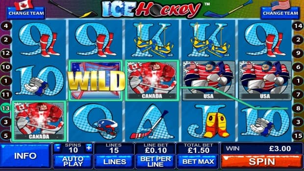 Ice Hockey slot machine