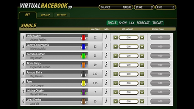 Virtual Racebook 3D