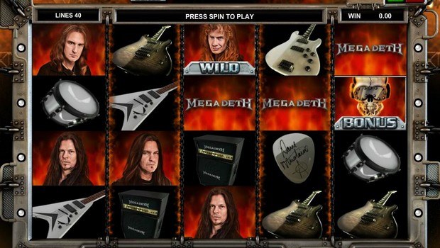 Megadeth kolikkopeli
