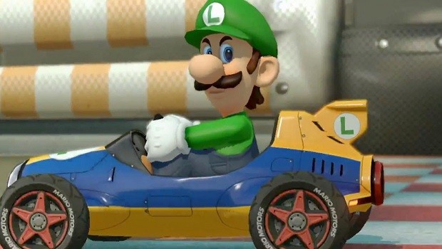 Mario Kart La mirada de la muerte de Luigi