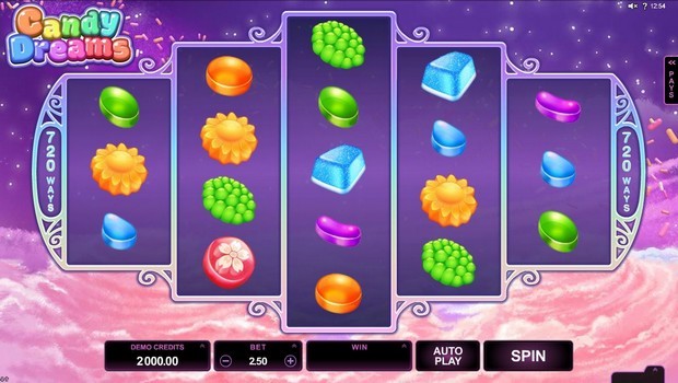 Candy Dreams kolikkopeli
