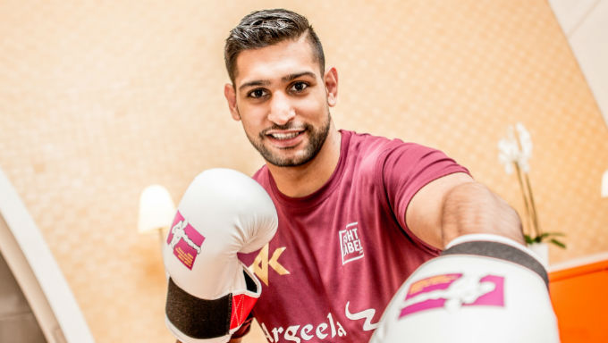 Amir Khan Continues Comeback Securing Samuel Vargas Bout Amir Khan Continues Comeback Securing Samuel Vargas Bout
