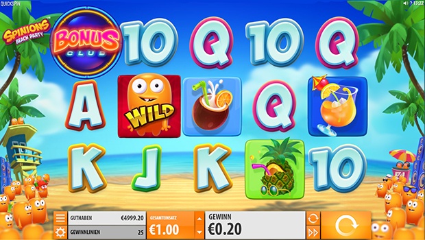 Spinions Beach Party slot