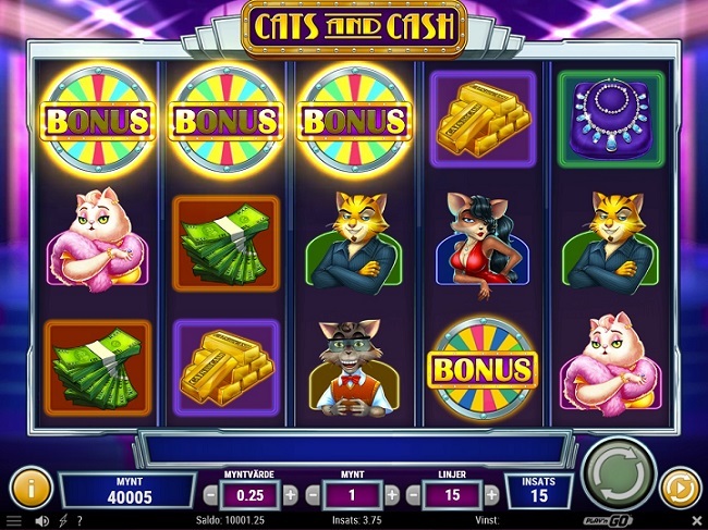 cats and cash slot