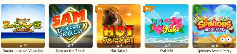 Sommar spelautomater