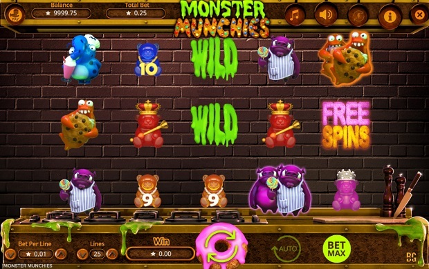 Monster Munchies kolikkopeli