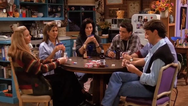 Friends, the one with all the poker