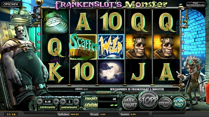Frankenslot’s Monster von BetSoft