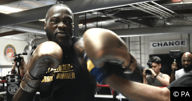 Deontay Wilder gets ready for in his highly anticipated WBC Heavyweight World Championship defense against Tyson Fury on December 1.