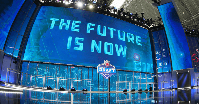 The NFL draft has moved around the last couple seasons, most recently in AT&T Stadium in Dallas.