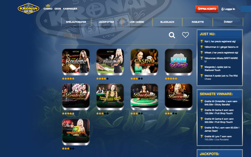 Sverigekronan Casino Sverigekronan Casino