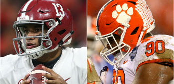 CFP Semifinals Betting 2018: Tua, Lawrence Create Quandary