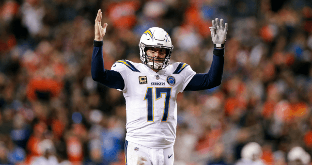 The Chargers have 12 wins, but will have to start their playoff run in Baltimore.