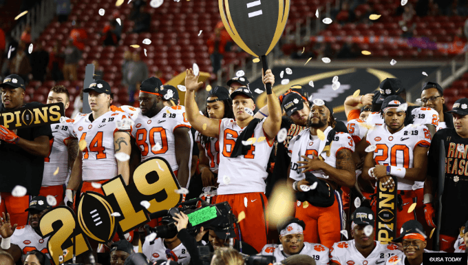 Here are Every D-1 Football Team’s 2020 Championship Odds Here are Every D-1 Football Team’s 2020 Championship Odds