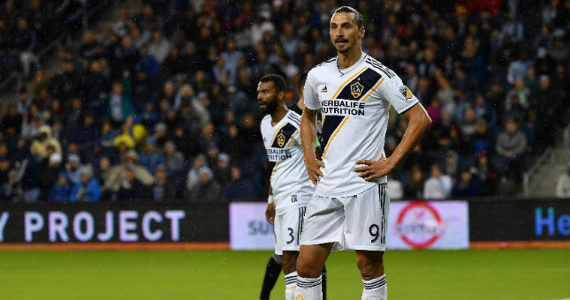 LA Galaxy striker Zlatan Ibrahimovic came second in the MLS Golden Boot race in 2018.