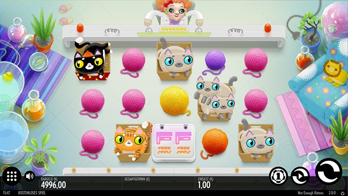 Spielautomat Not Enough Kittens