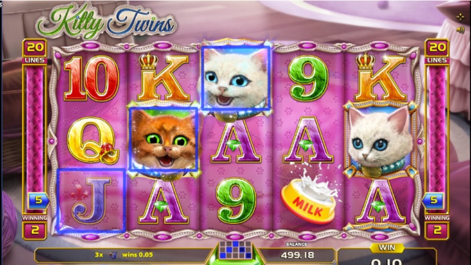 Spielautomat Kitty Twins