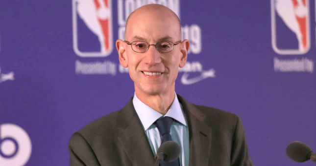 NBA commissioner Adam Silver wasted no time in partnering with a gambling company.