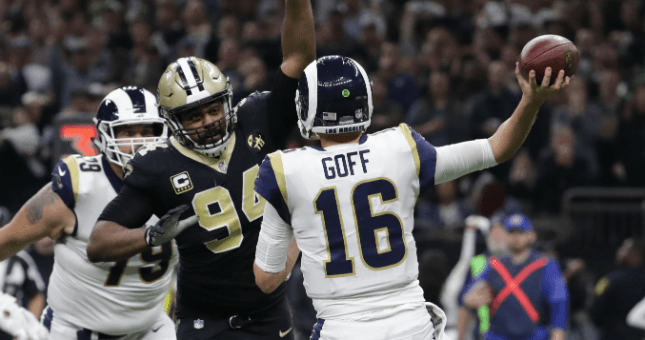 Rams quarterback Jared Goff will have his hands full keeping up with Tom Brady in Super Bowl LIII.