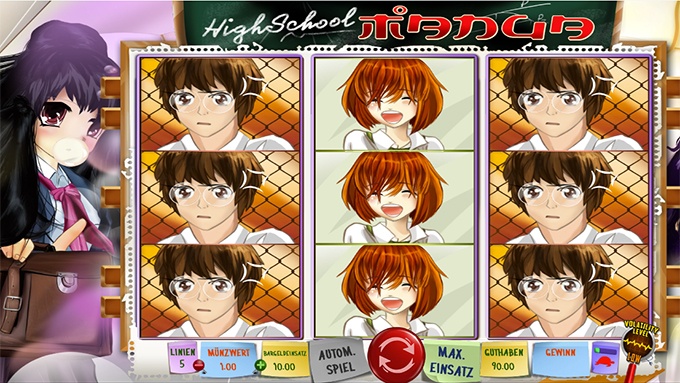 Highschool Manga Spielautomat