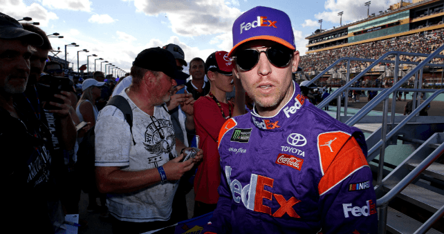 Denny Hamlin is looking for his first win since 2017.