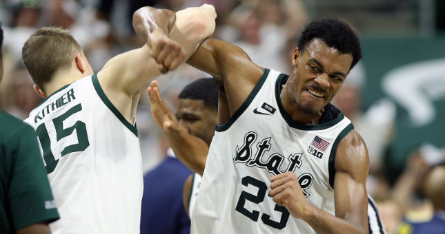 The Big Ten belongs to Michigan State, everyone else lives in it.