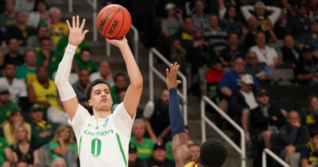 Oregon can and will splash from the outside, bet against their spread at your own risk.