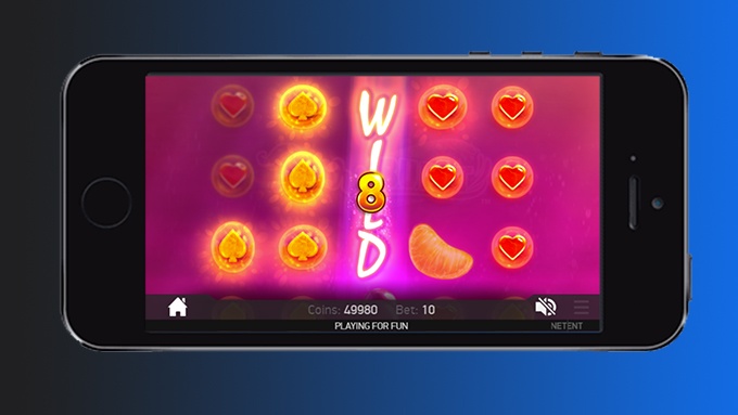 Berryburst en el móvil