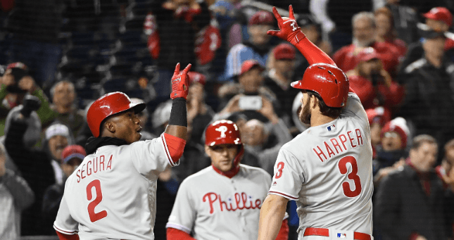The arrival of Harper and other pieces like Jean Segura and J.T. Realmuto have gotten the Phillies rolling.