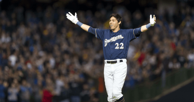 Christian Yelich smacked a home run in each of his first four games in 2019.