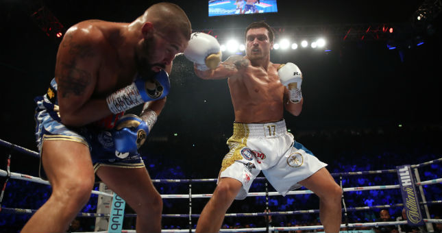 Oleksandr Usyk scored an impressive victory over Tony Bellew in November to defend his cruiserweight titles.