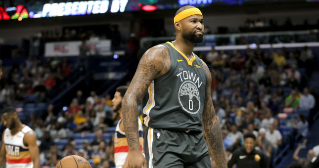 DeMarcus Cousins gives the Warriors an added dimension as he heads into the playoffs for the first time in his career.