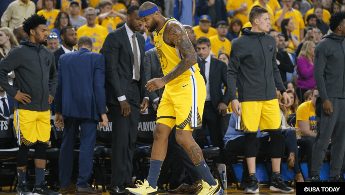 Should Cousins Injury Worry Warriors NBA Title Backers? Should Cousins Injury Worry Warriors NBA Title Backers?