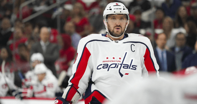 Alex Ovechkin and the Caps are trying for a second Cup.