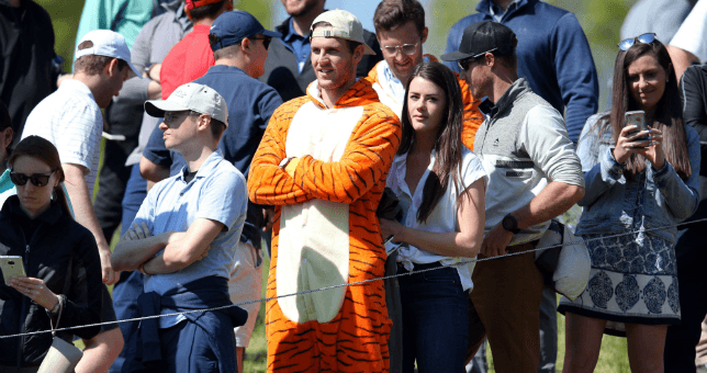 Tiger fans are hoping the magic continues despite a rough start for him in the PGA Championship.