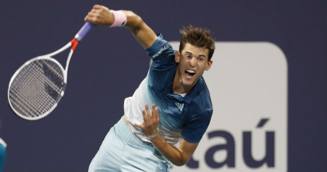 Thiem is typically a streaky player but he has equaled his best career ranking of fourth.