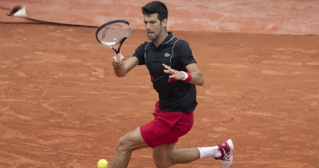 Djokovic has won the French Open once among his 15 Grand Slam titles.