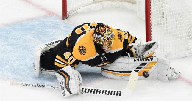 Boston goalie Tuukka Rask might be playing the best hockey of his career.