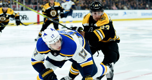 The Bruins and Blues also met in the Stanley Cup Final 49 years ago.