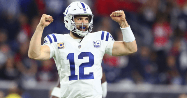 Andrew Luck got the Colts hot at just the right time for a playoff run last season.