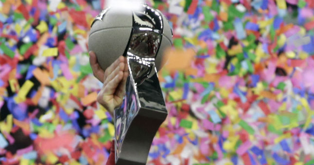 The Big 12 Championship game matchup does not come from division winners, but rather the top two teams face off.