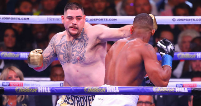 Ruiz had displayed plenty of power in past fights before beating Joshua.