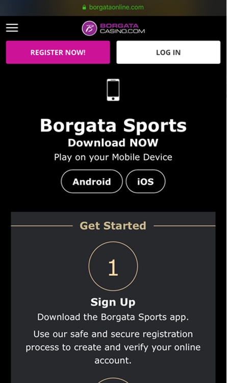 Borgata android apps