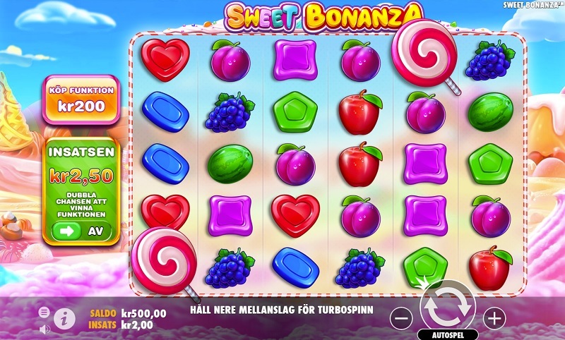 Nya funktionstäta slots: Wild Robo Factory och Sweet Bonanza