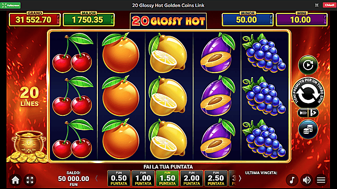 20 Glossy Hot Golden Coins Link 675