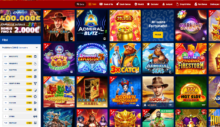 Admiralbet Juegos de Slots