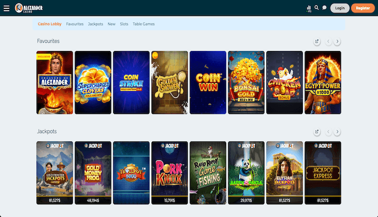 https://alexander-casino.eu/