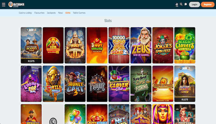 Slots Alexander Casino