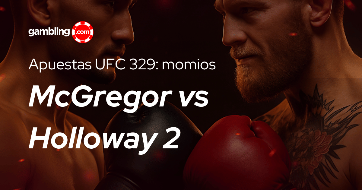 Apuestas UFC 329: momios McGregor vs Holloway 2